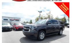 Trans
Automatic
This 2015 Chevrolet Suburban LS comes with alloy wheels, running boards, tinted rear windows, steering wheel controls, power locks/windows/mirrors/seats, Bluetooth, backup camera, separate rear climate controls, A/C, CD player, AM/FM
