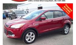 Trans
Automatic
This 2015 Ford Escape SE comes with alloy wheels, fog lights, tinted rear windows, power locks/windows/mirrors, steering wheel media controls, dual control heated seats, Bluetooth, CD player, AM/FM radio, rear defrost, A/C and so much