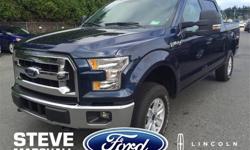 Make
Ford
Model
F-150
Year
2015
Colour
Blue
kms
4756
Trans
Automatic
Price: $36,995
Stock Number: 165121
Engine: V6 Cylinder Engine
4WD SuperCrew 145 XLT The Steve Marshall Ford Lincoln Sales Team is complete with knowledgeable and friendly personnel