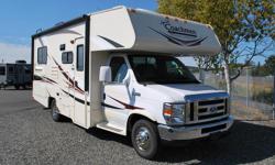 Like new Freelander 21QB. This class C has every thing you need to head out on the road. A queen bed, J lounge dinette and over head bed make sleeping 6 people easy. You can enjoy all the comforts of a three piece bathroom, full sized fridge, oven and