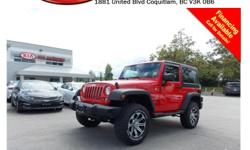 Trans
Manual
2015 Jeep Wrangler Sport with alloy wheels, fog lights, leather interior, steering wheel media controls, power locks/windows/mirrors, CD player, AM/FM stereo and so much more!
STK # PP0216
DEALER #31228
Need to finance? Not a problem. We