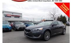 Trans
Automatic
This 2015 Kia Cadenza Premium comes with alloy wheels, fog lights, dual exhaust, push start engine, leather interior, steering wheel media controls, Bluetooth, double sunroof, lane departure sensors, backup camera, Navigation, heated