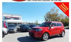 Trans
Automatic
2015 Kia Soul EX with fog lights, alloy wheels, tinted rear windows, power locks/windows/mirrors, steering wheel media controls, Bluetooth, dual control heated seats, A/C, CD player, AM/FM stereo, rear defrost and so much more!
STK #