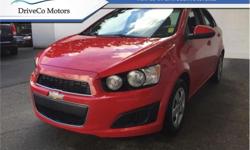 Make
Chevrolet
Model
Sonic
Year
2016
Colour
Red
kms
57460
Trans
Automatic
Price: $13,995
Stock Number: DE5509
VIN: 1G1JC5SH3G4105509
Engine: 138HP 1.8L 4 Cylinder Engine
Fuel: Gasoline
The Chevrolet Sonic might be small, but the subcompact's safety
