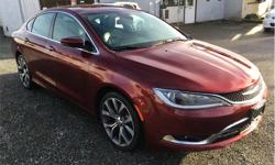 Make
Chrysler
Model
200
Year
2016
Colour
Burgundy
kms
43385
Trans
Automatic
Price: $16,996
Stock Number: A1253
VIN: 1C3CCCCG7N187124
Cylinders: 6 - Cyl
Fuel: Gasoline
Sunroof, leather seating surfaces, navigation, back up camera, alloy wheels, ALPINE