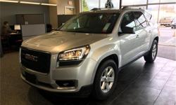 Make
GMC
Model
Acadia
Year
2016
Colour
Silver
kms
46730
Trans
Automatic
Price: $29,500
Stock Number: D6695A
VIN: 1GKKVPKD0GJ345914
Interior Colour: Grey
Engine: 3.6L SIDI V6
Fuel: Gasoline
Heated and ventilated seats. Backup Camera. Touchscreen