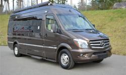 Price: $132,900
Stock Number: 974787-4327
VIN: WDABF4CC3GP202999
Engine: 3.0L CRD V6 BlueTec
The CS Adventurous Class B diesel coach offers a standard electric power sofa that reclines to provide a king size bed or two twin beds. There is an additional