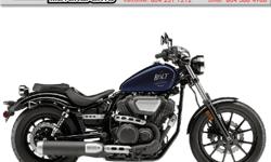 2016 Yamaha Bolt 950 Cruiser $8,999.
Simple and compact, with a low seat height, the Bolt offers light agile handling that instills rider confidence. A new breed of "crossover", the Bolt is an interesting blend of cruiser features in a chassis that offers