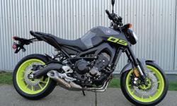 2016 Yamaha FZ09 Sport Motorcycle $9,199
Dare to be different! New limited colour scheme for 2016. Get yours before they are gone.
Buy with confidence from a Genuine Yamaha Dealership,
Daytona Motorsports - Vancouver location
Contact Ryan at Daytona