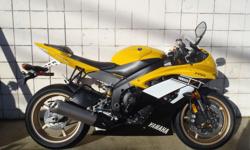 2016 Yamaha YZF-R6 60th Anniversary. $12499. Back in Black and Yellow anniversary paint scheme.
Limited in numbers.
Buy with confidence from a Genuine Yamaha Dealership.
Contact Patrick at Daytona Motorsports in Surrey at 604-588-4988 or Ryan at our