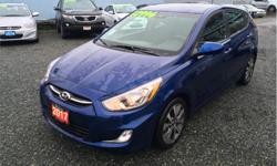 Make
Hyundai
Model
Accent
Year
2017
Colour
Blue Metallic
kms
43000
Trans
Automatic
Price: $12,996
Stock Number: A0753
VIN: KMHCT5AE8HU324227
Cylinders: 4 - Cyl
Fuel: Gasoline
You don't have to pay a lot to get a lot of car... Check out this Fuel efficient