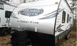 Price: $19,995
Stock Number: RV-1712A
Great bright bunkhouse trailer with queen! Sleeps 7!2017 Forest River Salem Cruise Lite 261BHXLWith an optional power package and remote control that will make this one of the easiest coaches to set up and break down,