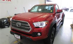 Make
Toyota
Model
Tacoma
Year
2017
Colour
Red
kms
8924
Trans
Automatic
Price: $38,995
Stock Number: 20382A
VIN: 5TFSZ5AN0HX074673
Interior Colour: Grey
Cylinders: 6
Fuel: Regular Unleaded
Call us toll-free at 1 877 295-1367