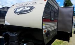 Price: $29,995
Stock Number: RV-1744
Modern double bunk unit with great dinette and private front queen bedroom! $116 Bi weekly2018 Forest River Cherokee MidwestWhen open roads beckon and wanderlust stirs, Cherokee by Forest River helps you answer the