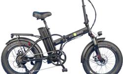 2018 RTG 500 XT Fat Tire Folding EBike $100 in store credit with purchase in the month of December!
Regular Price: $1845
Less 5% green rebate = YOUR PRICE $1752.75
Specifications:
Samsung 48V 15.6Ah battery
48V 500W Bafang rear brushless hub motor
Shimano