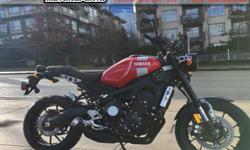 2018 Yamaha XSR900 Sport Motorcycle * Tasty, timeless styling! * $11099.
Experience the best of both worlds with this sporty retro-looking motorcycle!
Get the torquiness of a twin with the power of a four-cylinder and all the electronics of a sport bike -