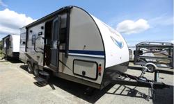 Price: $25,801
Stock Number: R416
2018 Gulf Stream Northern Express SVT Series 22UDL
Quality you can count on in the Great OutdoorsNorthern Express travel trailers feature our signature vacuum-bonded laminated fiberglass walls and aluminum frames, to give