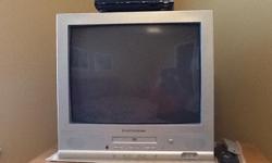 20" electroholm tv with biuilt in DVDs player.