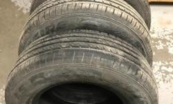 Set of 4 very good condition tires 215/70R15 Starfire M&S very little wear. Text or call. Price is firm