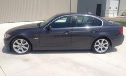 2007 BMW 335i Sedan--Great Condition, Low Mileage, One Owner!Specs/Features (Fully Loaded Premium Package)-80,200 KMS-3.0L 6cyl, Twin Turbo, 300hp, Gasoline.-Granite Exterior-Black Interior-Leather electric/heated seats-6 Speed Automatic