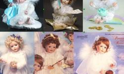 Hello there!
These collector's dolls were purchased in the 80's and have never been on display. They're all in perfect condition, with their boxes and certificates of authenticity.
Each doll is worth at least $50, and some are worth much more. Feel free