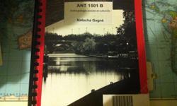 ANT 1501: Course Pack [Natascha Gagne]