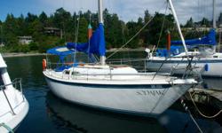 Sodajak is an amazing example of a well built Ericson 29 Sailboat. She's been well maintained with yearly servicing to her Atomic 4 Cyliner 30HP engine as well as regular cleaning. Her SPACIOUS interior provides comfortable accommodation, while outside