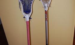 2 Lacrosse Sticks 38" and 42"
We are able to bring them down to Colwood/Victoria