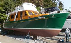 If you are looking for a perfect cruising vessel, and/or live-aboard that is fairly priced then come and take a look at this 1981 North Passage cruiser, "The Glass Slipper".
Two state-rooms, one head (bathroom) with tub and shower, all teak interior.