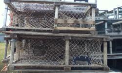 I am selling 39 inch lobster traps. 100 of them fished this past spring. They are still in good shape. Email for more details.