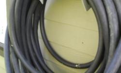 We have 4, 50' lengths of commercial grade black rubber, 3/4" water hose - $20/each.