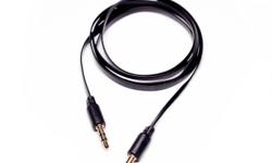 3.5mm Stereo Jack Flat Cord Audio Cable - Black
- 4 feet
- great for tablets, computers, mp3 mp4 players, mobile phones
- brand new
- $6 firm