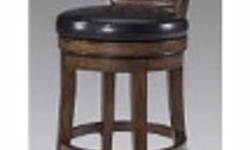 I have 3 brand new memory - swivel; counter height;; walnut with brown leather bar stools for sale. New $375.00 ea = $1125.00 all three for 699.99 firm  
 
Client changed their mind - 2 are in their original boxes; 1 is assembled.
 
If you want more
