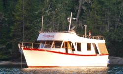 42 foot cruiser, built by Wahl Boatyards, Richmond BC, 1982. Cedar on oak. 3208 Cat diesel. Bottom paint and zincs done May 20, 2016.
$26 000, OBO.
250-202-6739