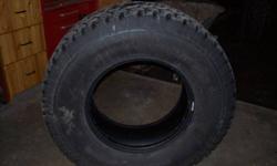 315-70 R17 (equivalent to a 35")
60% tread
priced to sell - $500.00 obo
Call Jon