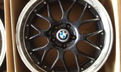 Full set of 4 Rep. Rims.  18".  Fits 5 Series and x5 not sure what others.  5 x 120 Bolt Pattern.  There are multiple pics to look through.  Some scuffs and salt marks.  First come, first serve.  Pick-up Markham area only, no delivery.  If this ad is