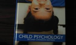 Child Psychology Second Canadian Edition by Vasta, Younger, Adler, Miller, and Ellis. Used this summer (2012) and in great condition, very relevant.