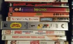 Every DVD you see in the pictures are included except Full House seasons 6,7,8. All are in perfect condition in their cases. Family Guy Full House Simpsons Saved by the Bell Big Bang Theory. $20 takes them all. Will sell individual movies
