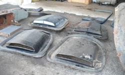 77-81 Firebird parts just send me a message for needs.
 rear window
shaker scoops
blow motor
heater core
hood hinges
brake master
fuel tank
passenger fender (firebird)
lots of other small pieces