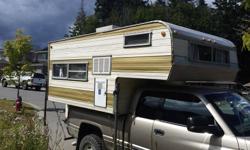 I have a very nice 8'3 Vanguard camper (fits my short box 2500 with a couple inches hanging past the tailgate) its in very good shape aside from a couple scuffs on the sides and some interior trim peelage! No leaks and Everything works
Furnace
3 burner