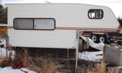 hello I have a valley 8 ft camper for sale , other than minor rot around the front window this camper is mint , brand new fridge just paid 1100 installed . all the rot has been taken out . ready for paneling . simple really but just no time . comes with