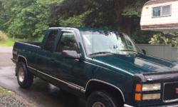 Make
GMC
Model
2500
Colour
Green
Trans
Automatic
Extended cab 3/4 ton short box turbo diesel.
Pwr everything
Interior in good shape
Comes with matching canopy and box liner
Lots of receipts on engine work
Price is obo
Chevy
Ford
Toyota
Dodge
Gmc
Nissan