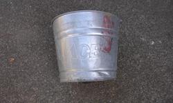 Ace Galvanized Pails around 3 gal.
Good for planters.
I have 3 at $5.00 each.
In good to very good condition.
ITS A HOUSE NUMBER SO DO NOT TEXT.
""DO NOT"" CALL BEFORE 8 am. OR AFTER 9:00 pm.
CASH ONLY. PICKUP ONLY
VIEW MAP for general location.
View
