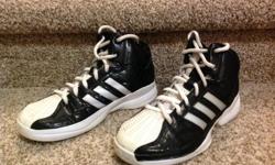 Youth size 6.5 Adidas basketball shoes. Very clean, great condition. Perfect for basketball camp! $25