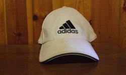I have an adidas white hat for sale, size LG