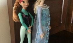 Ahna and Elsa skating dolls.
$20.00 for pair. Perfect condition