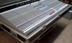 Allen and Heath GL 4000 Mixer 40 channels
Great for live or a analog studio
Case included