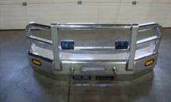 I am looking to sell an aluminum Herd Bumper to fit F350 ford. Great shape comes with driving lights as pictured. $1350 obo.