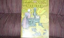 good condition....recipes from different eating establishments in Pennsylvania, like The Dutch Cupboard and Dutch Haven , Hotel Brunswick etc......check out my garage sale ad.