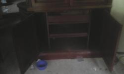 Cherry wood great quality was given to us but sits in our basement collecting dust. Open for offers